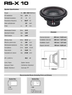 Gladen RS-X 10 - 25cm Subwoofer -Elektronikgeschäft 171 604096b223ae4 604096b223ae4 image RS X10 2toTanpSyp79XC 1280x1280