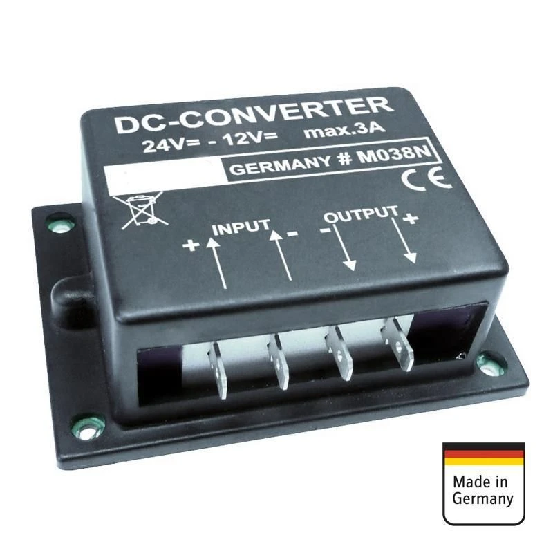 KEMO Spannungswandler 24/12VDC, 3A 3 KEMO Spannungswandler 24/12VDC, 3A