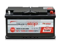 Panther Start-Stop AGM 60509 - 105 Ah