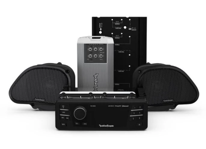 Rockford Fosgate HD9813RG-STAGE2 - Audiosystem Für Harley-Davidson-Copy