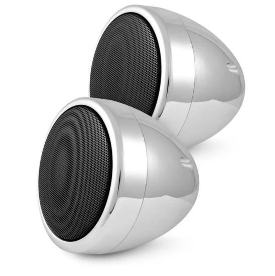 Ampire QX75-CHR - 7cm Aufbaulautsprecher, Verchromt