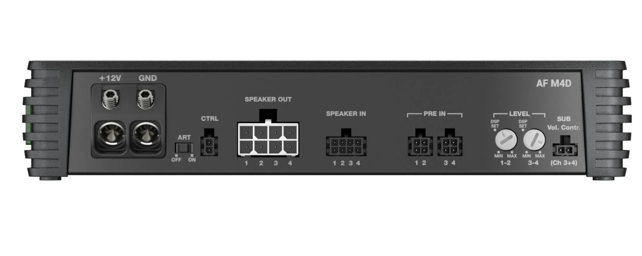 Audison Froza AF M4D - 4 Kanal Verstärker 4 Audison Froza AF M4D - 4 Kanal Verstärker – Bild 2