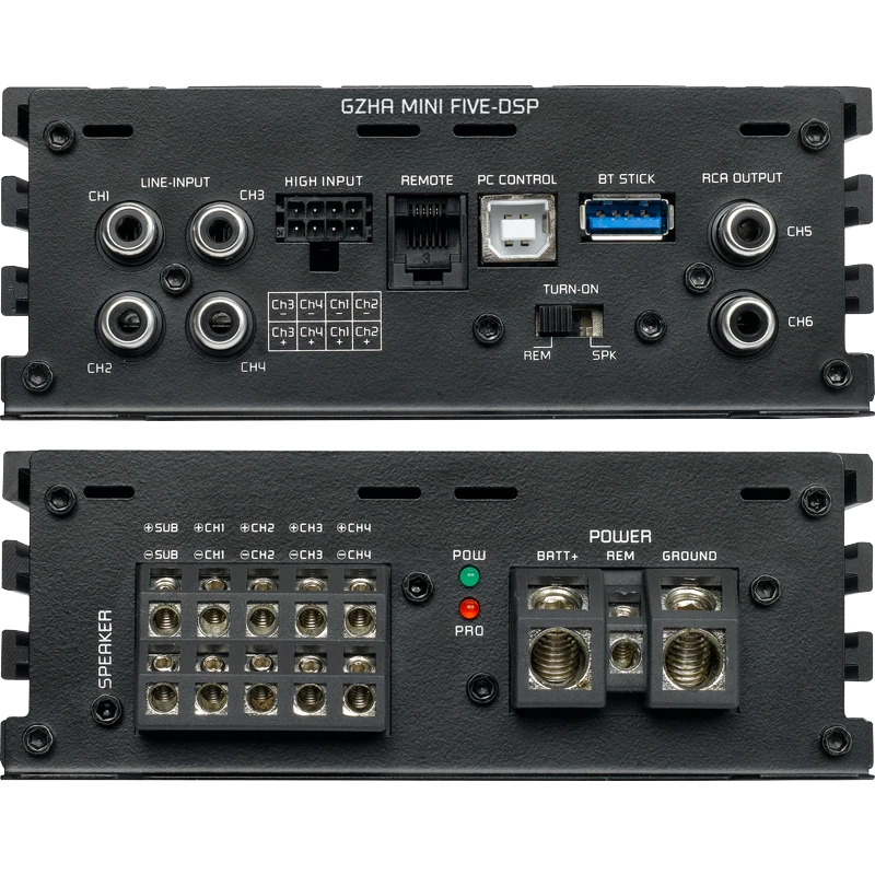 Ground Zero GZHA MINI FIVE DSP - 5-Kanal Verstärker 4 Ground Zero GZHA MINI FIVE DSP - 5-Kanal Verstärker – Bild 2