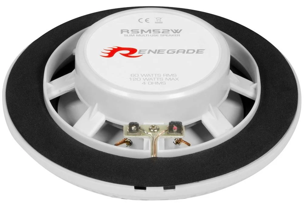 Renegade RSM52W - 13cm 2-Wege Coax Marine Flach 5 Renegade RSM52W - 13cm 2-Wege Coax Marine Flach – Bild 3
